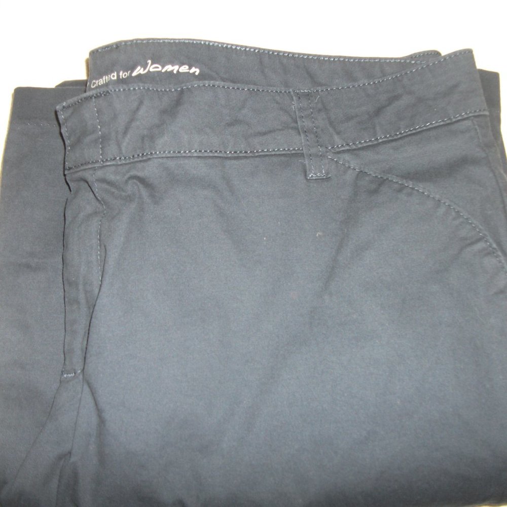 CURATED BY RUA'H KIBRIYA: Dickies 18 Women Gray Work Pants - Picture 2 of 4